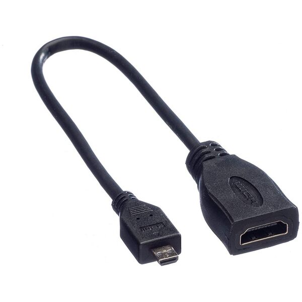 Kabel Roline HDMI Micro - HDMI 0.15m czarny (JAB-1861940)