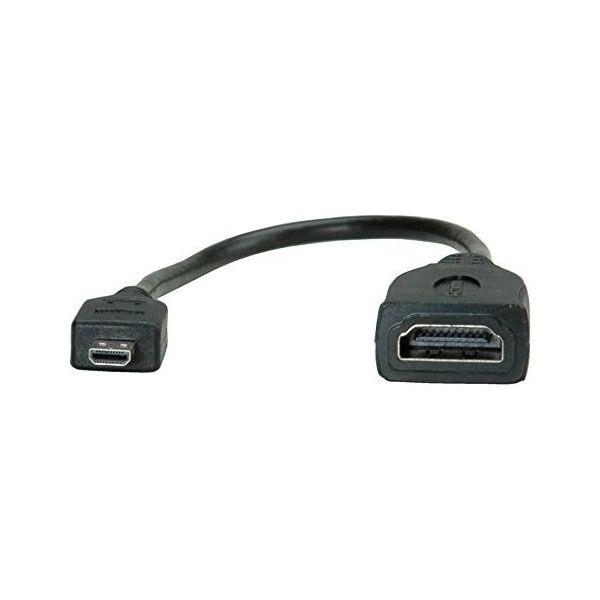 Kabel Roline HDMI Micro - HDMI 0.15m czarny (JAB-1861940)