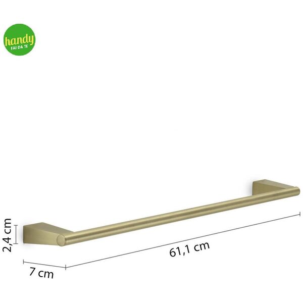 ΠΕΤΣΕΤΕΤΟΘΗΚΗ Gedy TONALE 60 CM ΧΡΥΣΟ ΜΑΤ 13768537 8003341305737