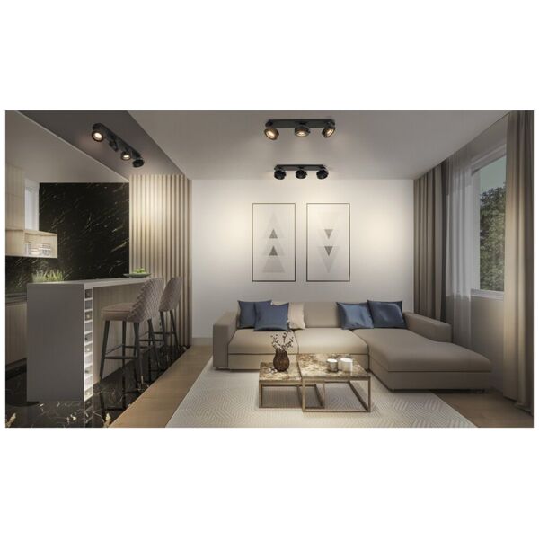 Επιτοίχιο φωτιστικό Ledvance SPOTLIGHT DECOR SPOT VENUS 16W BK 13831200 4058080000000