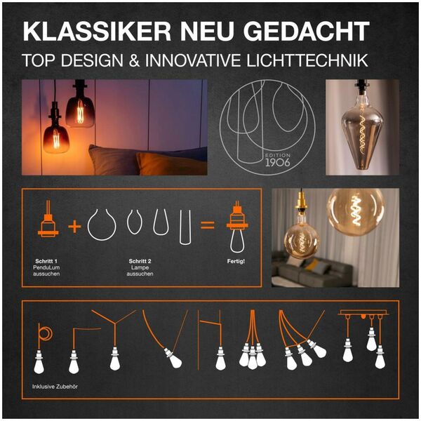 Osram 1906LEDISOND 7W/822 230V SFIL GD E27