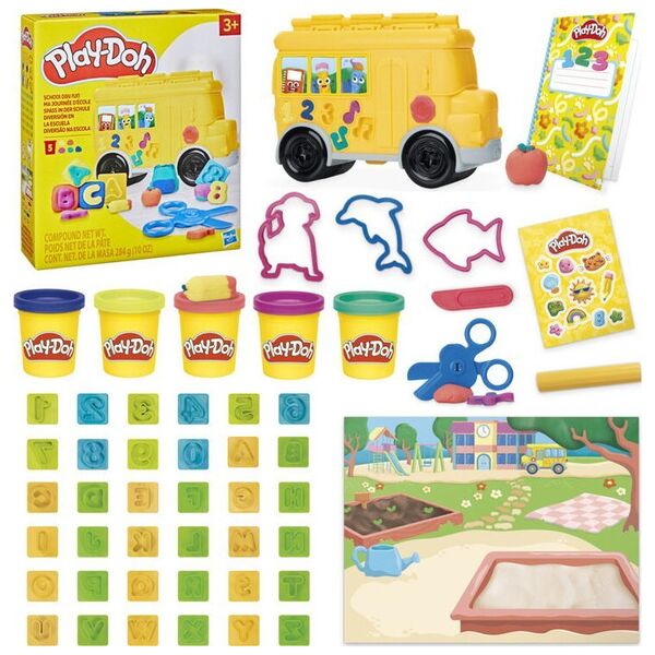 PLAY-DOH playset School day fun