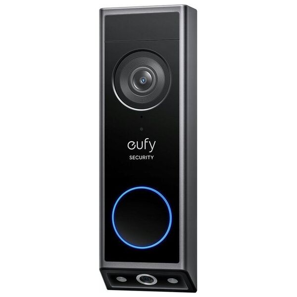 Eufy T8600321 Dual Lens 2K Video Doorbell - Black