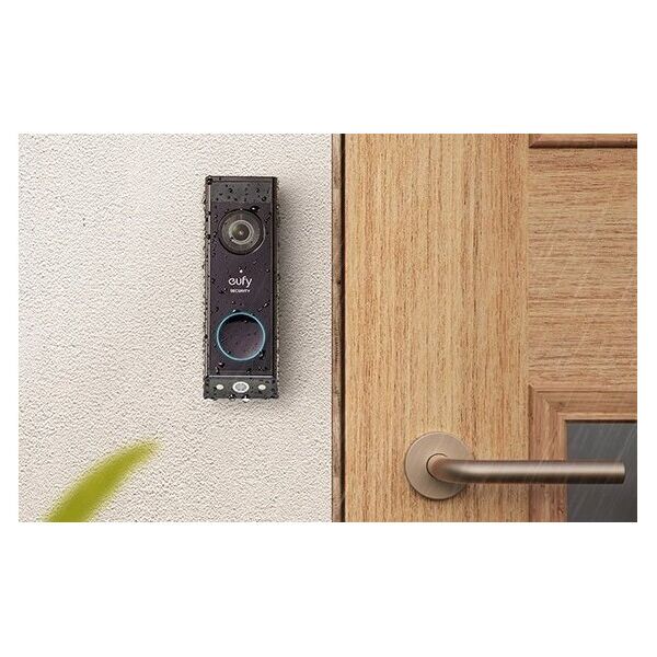 Eufy T8600321 Dual Lens 2K Video Doorbell - Black