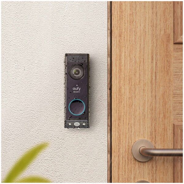 Eufy T8600321 Dual Lens 2K Video Doorbell - Black