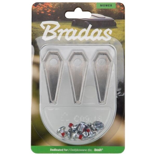 BLADES FOR BOSCH ROBOT MOWERS 9 pcs. NEUTRAL