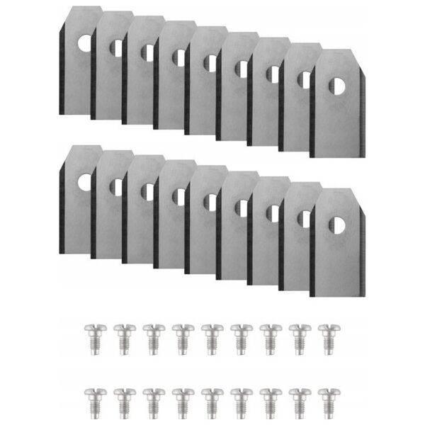 HUSQVARNA/GARDENA ROBOT MOWING BLADES 18 pcs. NEUTRAL