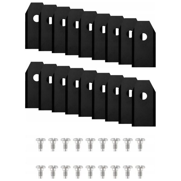 HUSQVARNA/GARDENA ROBOT MOWING BLADES 18 pcs. TITAN BLACK