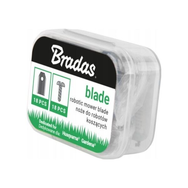 HUSQVARNA/GARDENA ROBOT MOWING BLADES 18 pcs. TITAN BLACK