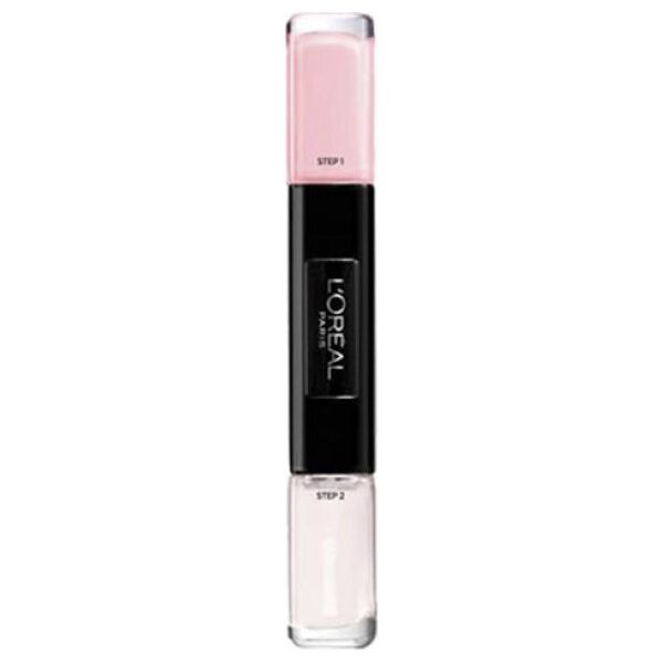 XXX_Loreal (L'Oreal Paris) L'Oreal Paris, Infallible, Βερνίκι νυχιών 2-σε-1, 042, Unlimited Lollpink, 2 x, 5 ml για γυναίκες 13079565 30120525