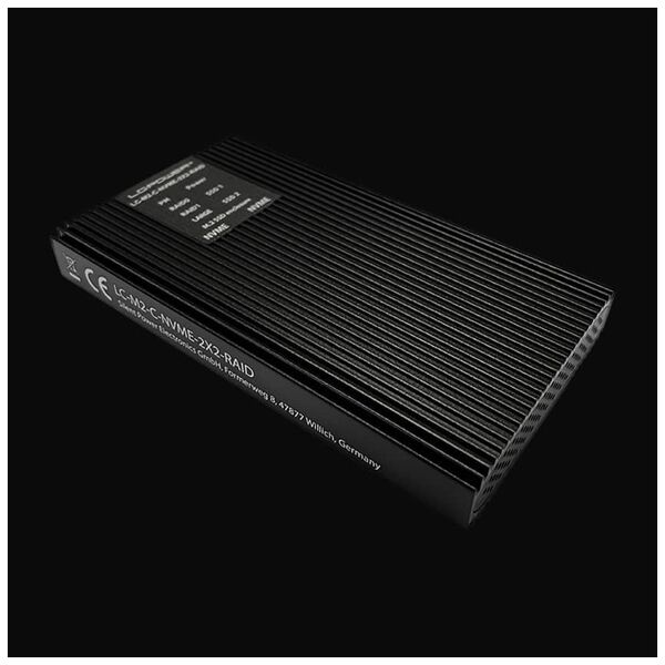 LC-Power HDD ACC LC-Power LC-M2-C-NVME-2X2-RAID M.2 bay 13204731 4262443280098