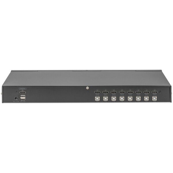 Konsola KVM Digitus KVM Digitus 19" Rackm. 8 Port HDMI KVM Switch