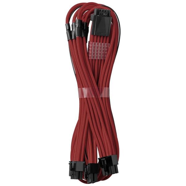 CableMod CableMod C-Series PRO ModMesh 12VHPWR to 3x PCI-e Cable for Corsair - 60cm, σκούρο κόκκινο 13221534 694365692033