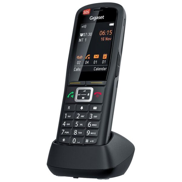 Τηλέφωνο Gigaset GIGASET PRO R700H προστασία PRO DECT Mobilteil 6,1cm 2,4Zoll Display Bewegungssensor SOS Alarmtaste LED Taschenlampe IP65 Bluetooth 13233165 4250366872988