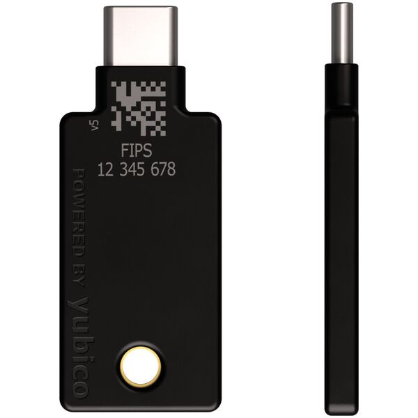 Yubico YubiKey 5C NFC FIPS - USB-C 13295620 5060408464236
