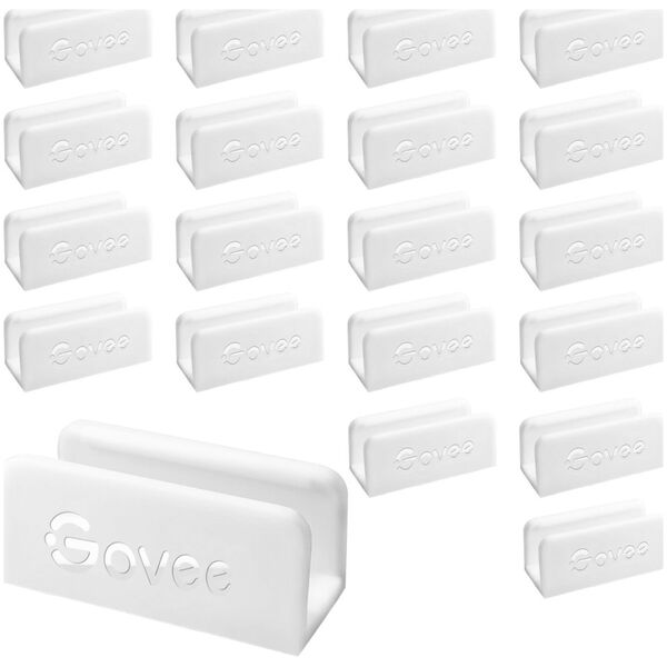 Govee Govee 20x Clips Mounting Bracket for Neon LED strip H61A1 profile