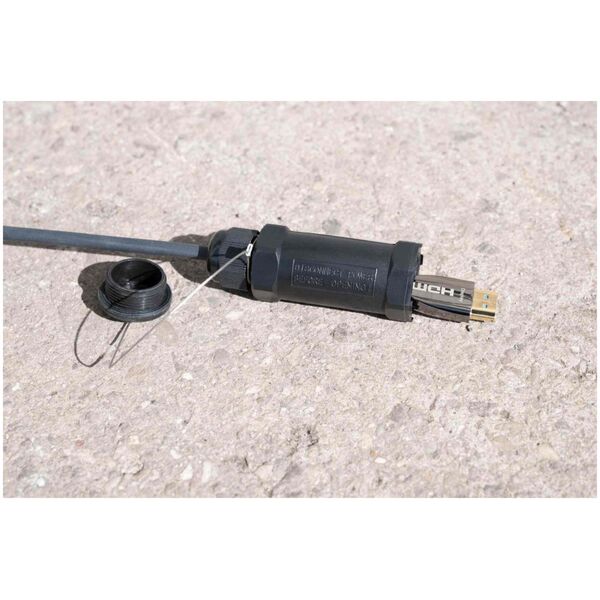 Καλώδιο PYTHON Python AOC Hybrid HDMI« 2.0b, stahlarmiert, 15m 13317571 4014619842629