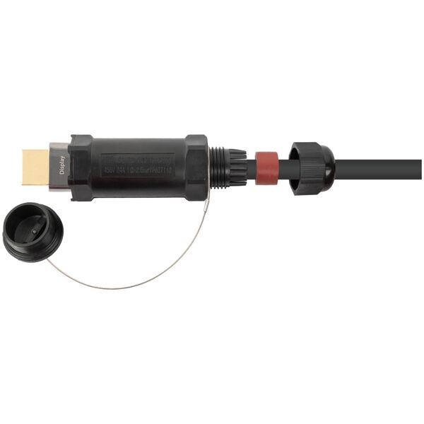 Καλώδιο PYTHON Python AOC Hybrid HDMI« 2.0b, stahlarmiert, 10m 13317579 4014619842612