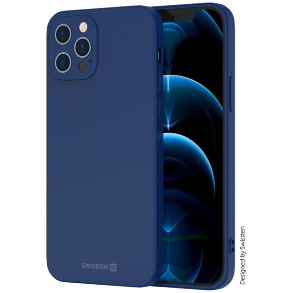 Θήκη Swissten Soft Joy Case Apple IPhone 14 Pro Blue 13319419 8595217480131