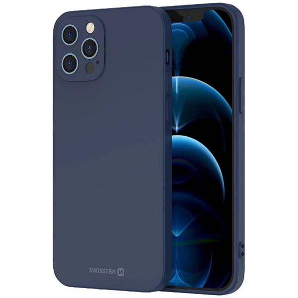 Θήκη Swissten Soft Joy για iPhone 14 Plus - Μπλε 13319809 8595217480094