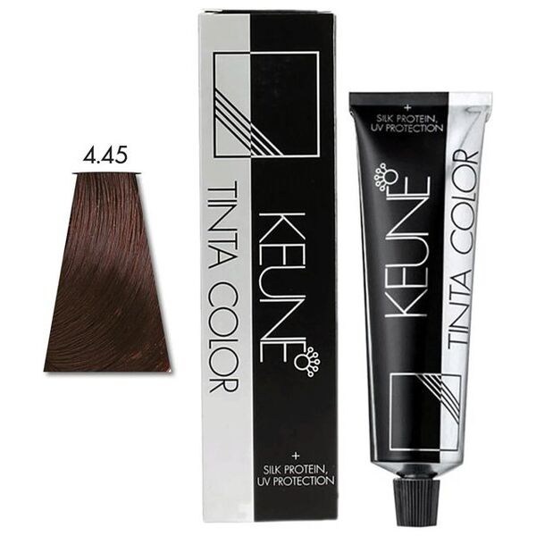 Keune Keune, Χρώμα Tinta, Μόνιμη Βαφή Μαλλιών, 4,45 Medium Copper Mahogany Brown, 60 ml για γυναίκες 13321903 8717185381313