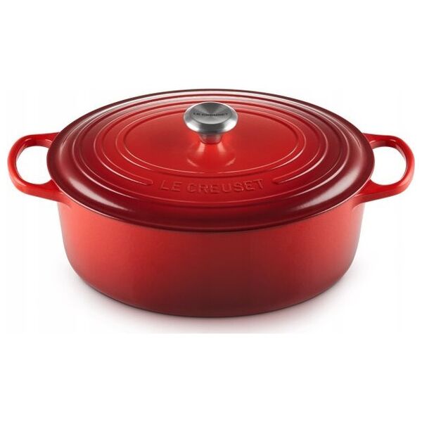 le creuset Le Creuset Signature Oval Roaster Cherry Red 33 cm