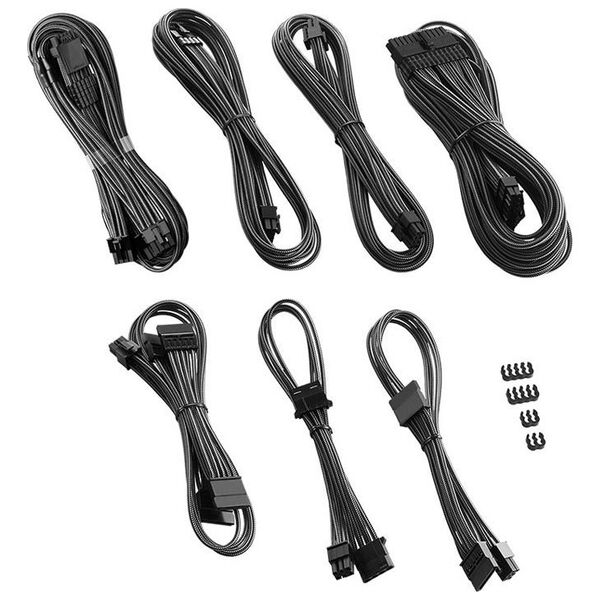 Κιτ καλωδίων CableMod CableMod C-Series PRO ModMesh 12VHPWR για Corsair RM, RMi, RMx (Μαύρη ετικέτα) - carbon 13334509 694365692699