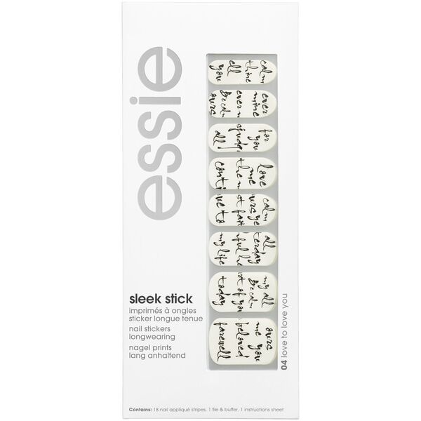 Essie Essie, Sleek Stick, Nail Stickers, 04, Love To Love You For Women 13424988 3600530869299