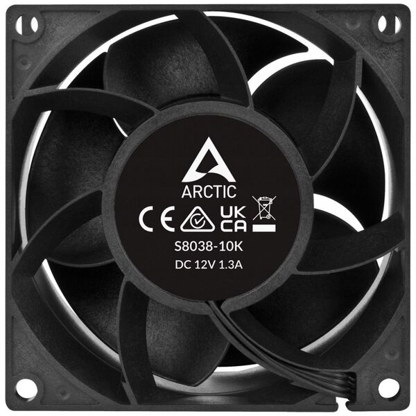 Ανεμιστήρας Arctic ARCTIC Lüfter 80x80x25mm S8038-10K (4-Pack) 13190022 4895213704311
