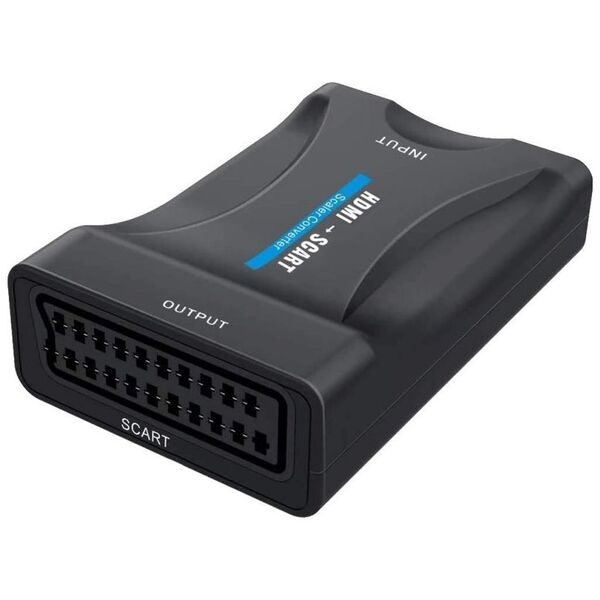 Kabel PremiumCord PREMIUMCORD Převodník HDMI 1na SCART 080P s napájecím zdrojem 230V