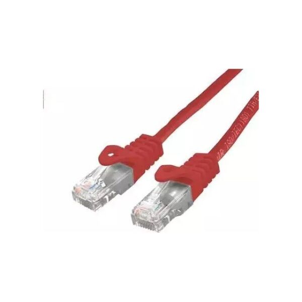 C-Tech C-TECH patch cord Cat6, UTP, κόκκινο, 3m 13243687 8954125015192