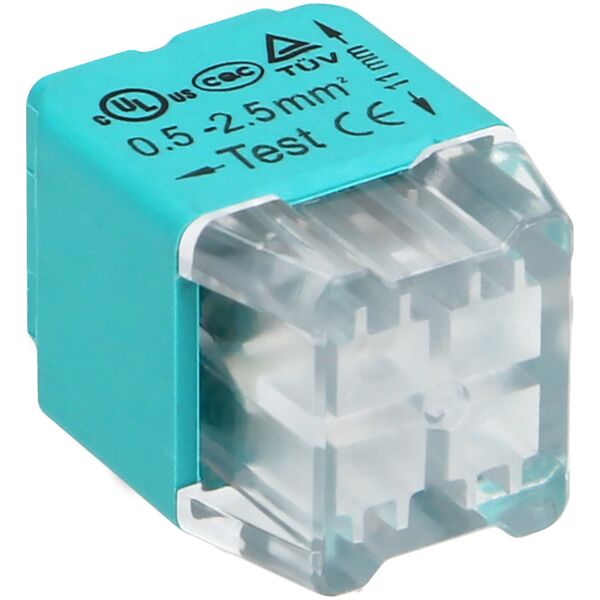 Orno Złączka instalacyjna wciskana 4-przewodowa| na drut 0,75-2,5mm?| IEC 300V/24A| Blister 10 szt.