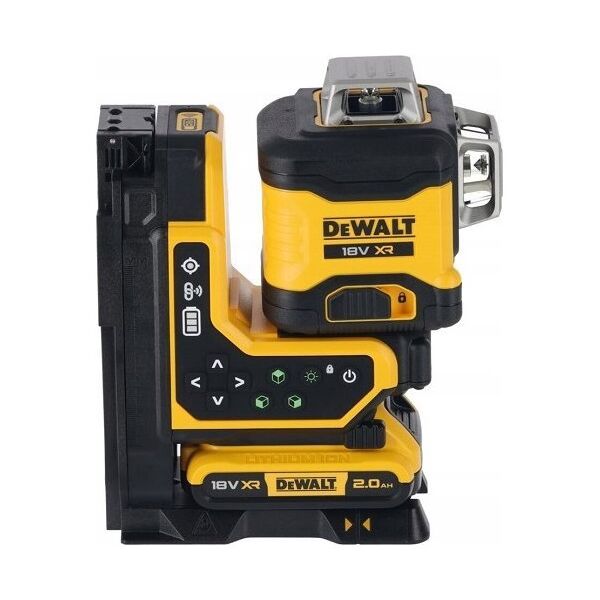 DEWALT. LINEAR LASER 18V   DCLE34035D1 GREEN 3x360 1x2.0Ah