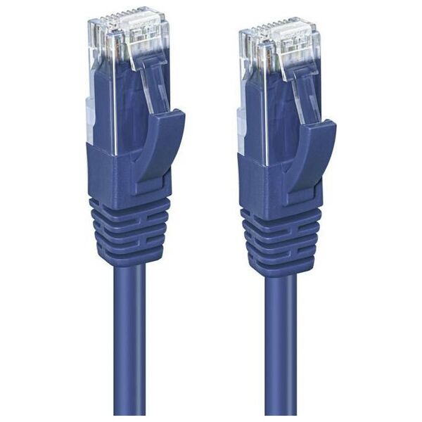 Microconnect MC-UTP6A003B kabel sieciowy Niebieski 0,3 m Cat6a U/UTP (UTP)