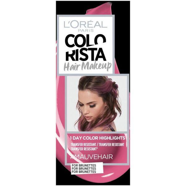 L'Oreal Paris L'Oreal Paris, Μακιγιάζ μαλλιών Colorista, Ημιμόνιμη Βαφή Μαλλιών, #MAUVEHAIR, 30 ml για γυναίκες 13077610 3600523617357