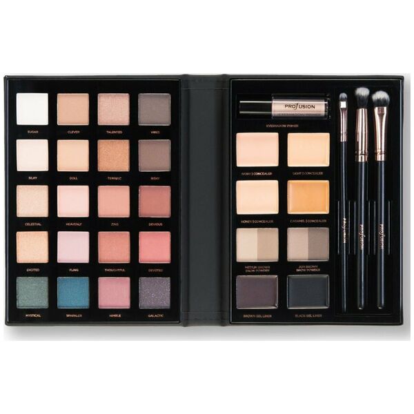 ProFusion Profusion, Pro Eyes Kit, Παλέτα σκιών ματιών, 100 g για γυναίκες 13079214 656497029804