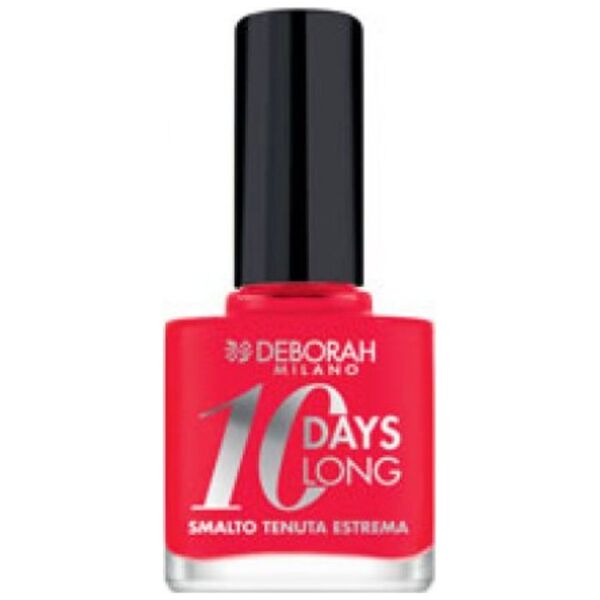 Deborah Deborah, 10 Days Long, Βερνίκι νυχιών, EN870, Coral Red, 11 ml για γυναίκες 13079718 8009518325843