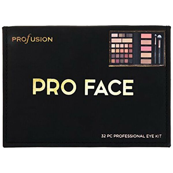 ProFusion Profusion, Pro Face Kit, Παλέτα σκιών ματιών, 100 g για γυναίκες 13080264 656497029811