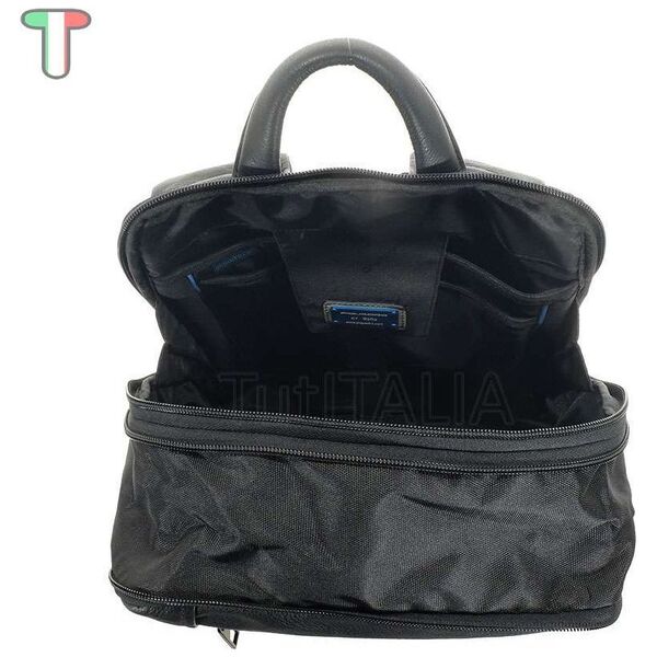 Piquadro Piquadro, Tasche, Δερμάτινο, Σακίδιο πλάτης, Μαύρο, Ανδρικά Ανδρικά 13080394 8024671540506