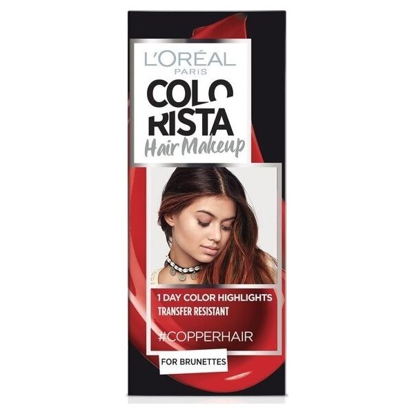 L'Oreal Paris L'Oreal Paris, Μακιγιάζ μαλλιών Colorista, Ημιμόνιμη Βαφή Μαλλιών, #COPPERHAIR, 30 ml για γυναίκες 13081081 3600523617418