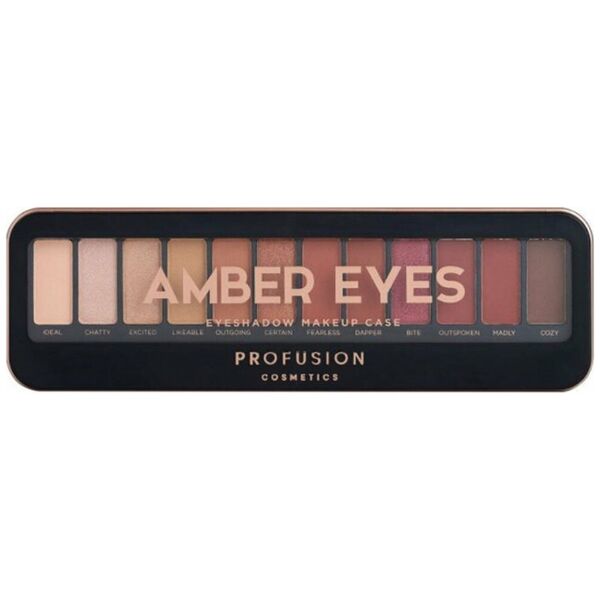 ProFusion Profusion, Profusion, Παλέτα σκιών ματιών, Amber Eyes, 25 g για γυναίκες 13081344 656497167070