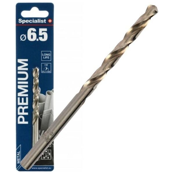 SPECIALIST+ metal drill PREMIUM, 6.5 mm