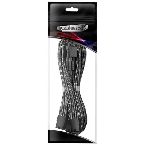 CableMod CableMod PRO ModMesh 12VHPWR auf 3x PCI-e Kabel καλώδιο ρεύματος - 45cm, άνθρακας 13063270 712198997658