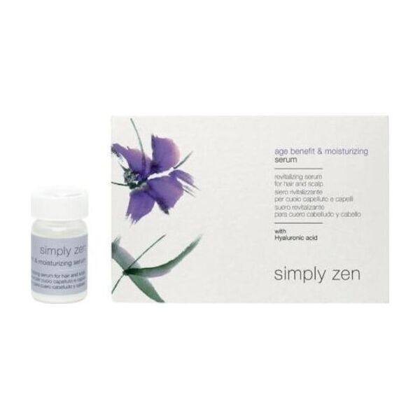 Simply Zen Simply Zen, Age Benefit & Moisturizing, Ορός μαλλιών, Για Αναζωογόνηση, 12x, 5 ml Unisex 13077847 8032274110934