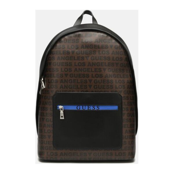Guess Guess, Dan, Synthetic Leather, Backpack, Black/Brown, For Men For Men