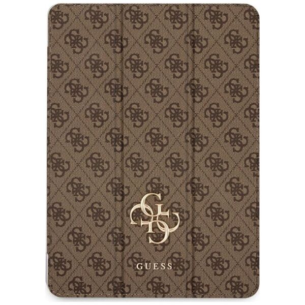 Guess GUFC11PM24PS4SGW iPad Pro 11" 2024  brązowy/brown Magnetic 4G Big Logo