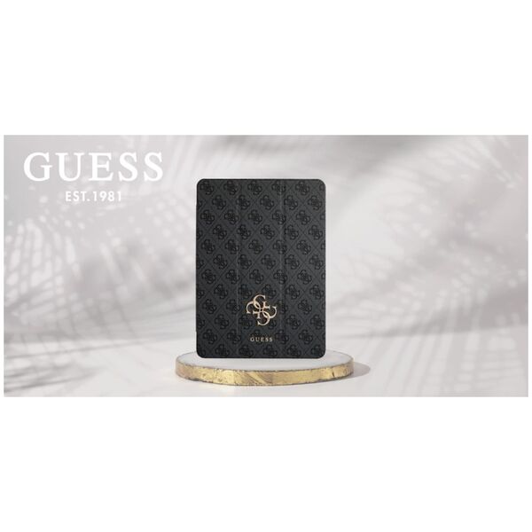 Guess GUFC13PM24PS4SGK iPad Pro 13" 2024  czarny/black Magnetic 4G Big Logo