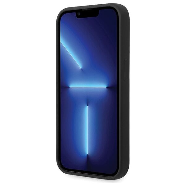 BMW BMHCP15XSILBK Apple iPhone 15 Pro Max Silicone Metal Logo black