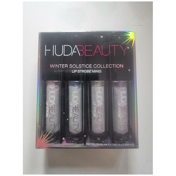 Σετ Huda Beauty Winter Solstice Collection Huda Beauty: Lip Strobe, Liquid Lipstick, Hypnotic, 2 ml *Miniature + Lip Strobe, Liquid Lipstick, Charmes, 2 ml *Miniature + Lip Strobe, Liquid Lipstick, Starcrossed, 2 ml *Strobe , Liquid Lipsti 14079059 629110