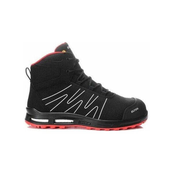 Sourcing Boots ELTEN ENNO XXT Pro Mid ESD S3S, μαύρο/κόκκινο 41 14137463 4030839364079